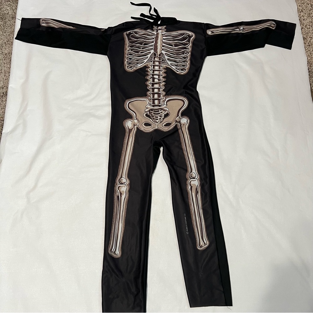 Skeleton Halloween Costume Size Child Large